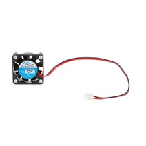 DC 브러시리스 냉각 팬 2.5cm 슬리브 베어링 11300rpm 미니 히트 싱크 쿨러, 빨간색