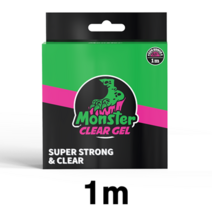 몬스터클리어겔 다용도 초강력 실리콘 투명 멀티탭정리 접착테이프 양면 1미터, 1개