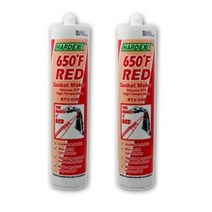 하덱스 내열 실리콘 가스켓 본드 접착제 실란트 RTV-650 RED 300g 2개