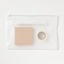 PVC 슬라이드 지퍼백 20 X 18cm, 1개, 소(S)