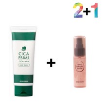 시카폼클렌징 병풀잎수 얼굴개기름 쌀겨폼 바하세안제 바하폼클렌져 시카 폼 아침 살리실산 사춘기 병풀-72394EA, 쿠팡 시카프라임폼 2개_럭센스멀티밤 1개, 쿠팡 본상품선택