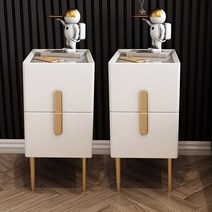 북유럽협탁 침실 협탁 테이블 침대 옆 흰색 북유럽 탁자 좁은 중앙 가정용 서랍 개, 33.2pcs9 - 30x40x50cm