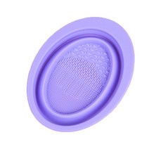 미장란 브러쉬 클렌징 미니욕조, 보라색