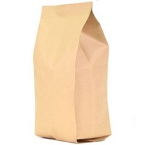 M방 크라프트 봉투 18cm x 45cm + 14cm (원두 2.8~3kg), 100장, 갈색