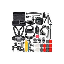 NEWER 50 in 1 액션 카메라 액세서리 키트 GoPro Hero 11 10 9 8 7 65 4 GoPro Max GoPro Fusion Insta360 DJIOsmo Action 2 AKASO 등 지원