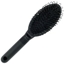 포마드빗 1pc 블랙 핑크 루프 브러시 헤어 익스텐션 브러쉬 엉킴, 01 Black