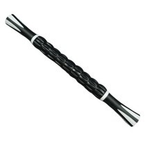 레프트존 마사지스틱 근막이완도구 마사지롤러 마봉이 웨이브스틱 사무실운동, 1개, 블랙&화이트