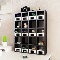 큐빅스미니 펜꽂이ABS 4-5H, 블랙