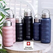 스위스밀리터리 보온 보냉 텀블러 OKK-TKN360, 360ml, NBK 뉴트럴블랙