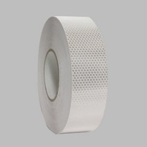 벌집무늬 반사 테이프 50mm x 50M 백색 안전 표시