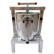 스테인리스 배즙기계 과즙 짜는 기구 오일 프레스기, 34L-메쉬 물통 330x400 mm