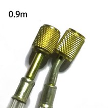 차량용 냉장고 미니 냉온장고 캠핑용 온장고 에어컨 불소 튜브 고압 프레온 파이프 냉장고 액체 추가 호스, 04 Inch Head 0.9m, [04] Inch Head 0.9m