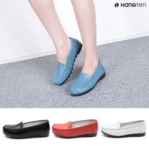 행텐 HT-225 천연가죽 여성로퍼 단화 드라이빙슈즈 캐주얼화 효도화