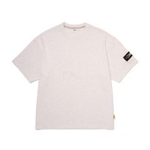 정품 내셔널지오그래픽 N232UTS908 세미 오버핏 와펜 반팔 티셔츠 M OATMEAL