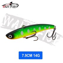 도보 물고기 침몰 진동 낚시 미끼 10g 14g 18g 22g 하드 인공 VIB 겨울 얼음 파이크 태클 Isca Pech, 13 Type B-14g