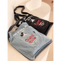 미키마우스 워싱 콤비 에코백