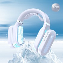 에어컨 넥밴드 컨트롤밴드 무풍 넥에어컨 목에어컨 냉온 휴대용 냉각밴드 냉각 냉풍기, 화이트