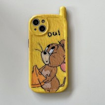 아이폰안테나케이스 레트로 클래식 안테나 3d 전화 tom and jerry phone case for iphone 11 12 13 pro max mini x xs xr soft