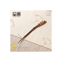 휴대용다도 Laozhugen 차 바늘 차 뽑기 행사 신사 쿵푸 차 세트 차 연꽃 액세서리, 02