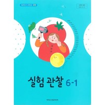 초등 학교 교과서 실험관찰6-1 아이스크림미디어 현동걸