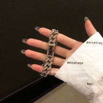 여자 친구의 선물 라인 팔찌 크롬 도금 하트 모양의 도시 소원 커플 우정 남녀 팔찌 쥬얼리