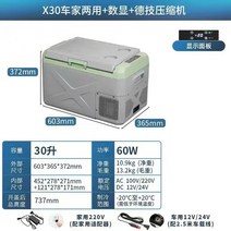 15L 소형 차량용 냉장고 12V 24V 220V 겸용 냉동고 휴대용 2도어, X30이중용도+단일도어