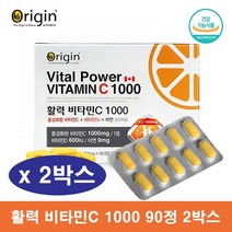 속편한 중성 비타민C 1000 비타민CD 버퍼드 고용량 중성화 비타민C, 90정 2박스