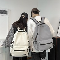 스쿨백 중학교 남자 대용량 배낭 중학생 여중생2023새로운 홍콩 바람ins조수 쿨 어깨
