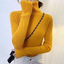 빅사이즈블라우스 코디 터틀넥 점퍼 여성 니트 블라우스 패션 숙녀 스웨터 겨울 열 스트라이프 긴 따뜻한 상의 신제품111471