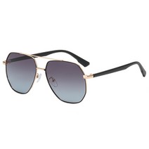 DFMEI 빈티지 빅테라스 듀얼 빔 파일럿 편광 선글라스