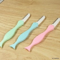 접이식 눈썹칼 3p 눈썹정리 (색상랜덤), 상세페이지 참조
