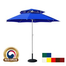 드림레저 FRP 파라솔 2300 (받침대 별매), 블루