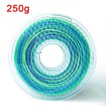 휴비나인 3d펜잉크 3D 인쇄 필라멘트 TPU 유연한 플라스틱 프린터 175mm 재료 화이트 블랙 등 색상, 250g Rainbow