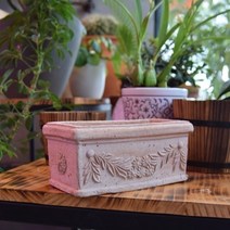 그리스 직사각토분 이태리화분 20x10x9cm 단지토분