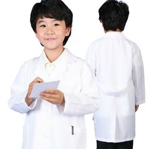 웰컴가운 아동 의사 가운 서울 병원 직업 체험 역할 놀이 튼튼재봉 MD11, MD11S 흰색11호