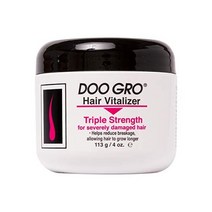 DOO GRO Hair Vitalizer Triple Strength for Severely Damaged Hair 4 oz (Pack of 2)