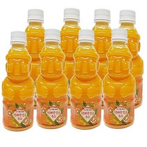 제주다믄 감귤 천혜향 100% 착즙 주스 330ml 8개