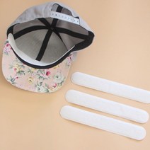 모자 와이셔츠 카라 깃 안쪽 화장품 얼룩 오염 누런때 목때 방지 땀흡수 패드스티커 테이프, 오염방지 스티커, 화이트
