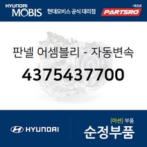 판넬-자동변속기 인디케이터 (4375437700) 다이너스티 현대모비스부품몰