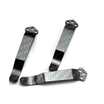 Spyderco-C81 용 카본 파이버 백 클립 포켓 나이프 Paramilitary 2 Delica C11 Endura C10 C85 C41 Bugout 710 Emerson CQ, [02] A, [02] 2 PCS, 02 A_02 2 PCS