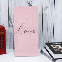 [바보사랑] 폼아크릴액자18CmX38Cm_러브캘리세로형, 타입선택:2.파스텔