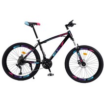 MTB 자전거 산악 30단 하드테일 경량 입문용 출퇴근 학생 24인치 26인치, 27.5인치cm, H + 24단
