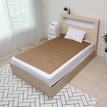 전자파없는 침대용 거실용 가벼운 초슬림 무소음 전기온수매트 침대전기장판 전기매트, 싱글