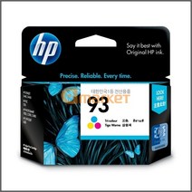 HP 정품잉크 No.93 C9361WA 컬러3색 PSC1510 220매 5440, 단일 수량