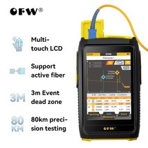 측정기 테스터기 분석기 미니 OTDR 활성 섬유 라이브 테스트 1550nm 20dB 광섬유 반사 계 터치 스크린 OPM VFL OLS 섬유 테스터 SC 커넥터, 01 1550nm SC UPC