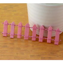 화단파티션 목재화단펜스 절제미니울타리 미니정원플라스틱펜스 5개/대 작은 나무 식물 장식 울타리 문 마, 02 B