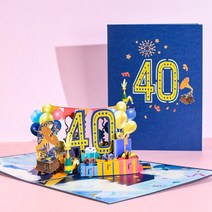 초대장 카드 결혼 기념일 카드 첫 번째 18 일 21 생일 베이비 샤워위한 인사말 팝업, 07 40