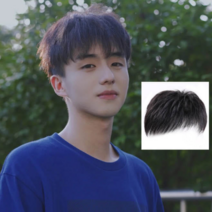 [최저가]남성 헤어 스타일링 정수리 가발, onesize, 내츄럴블랙