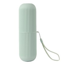 클리어 휴대용 칫솔 케이스 민트, 1개, 1개