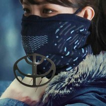 이돕 3D 에어룸 스페이스 마스크, 블랙